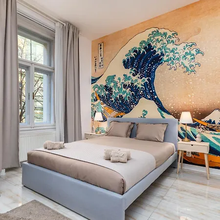 The Great Wave At Namesti Miru Praha