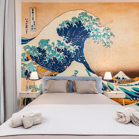 The Great Wave At Namesti Miru Apartmán *